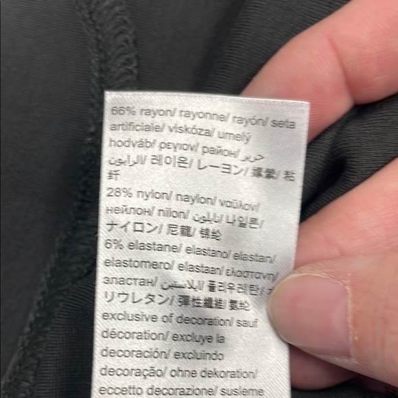 Calvin Klein Jeans Stretchy Dress Pants in Charcoal Grey. Size 27 - Picture 6 of 6